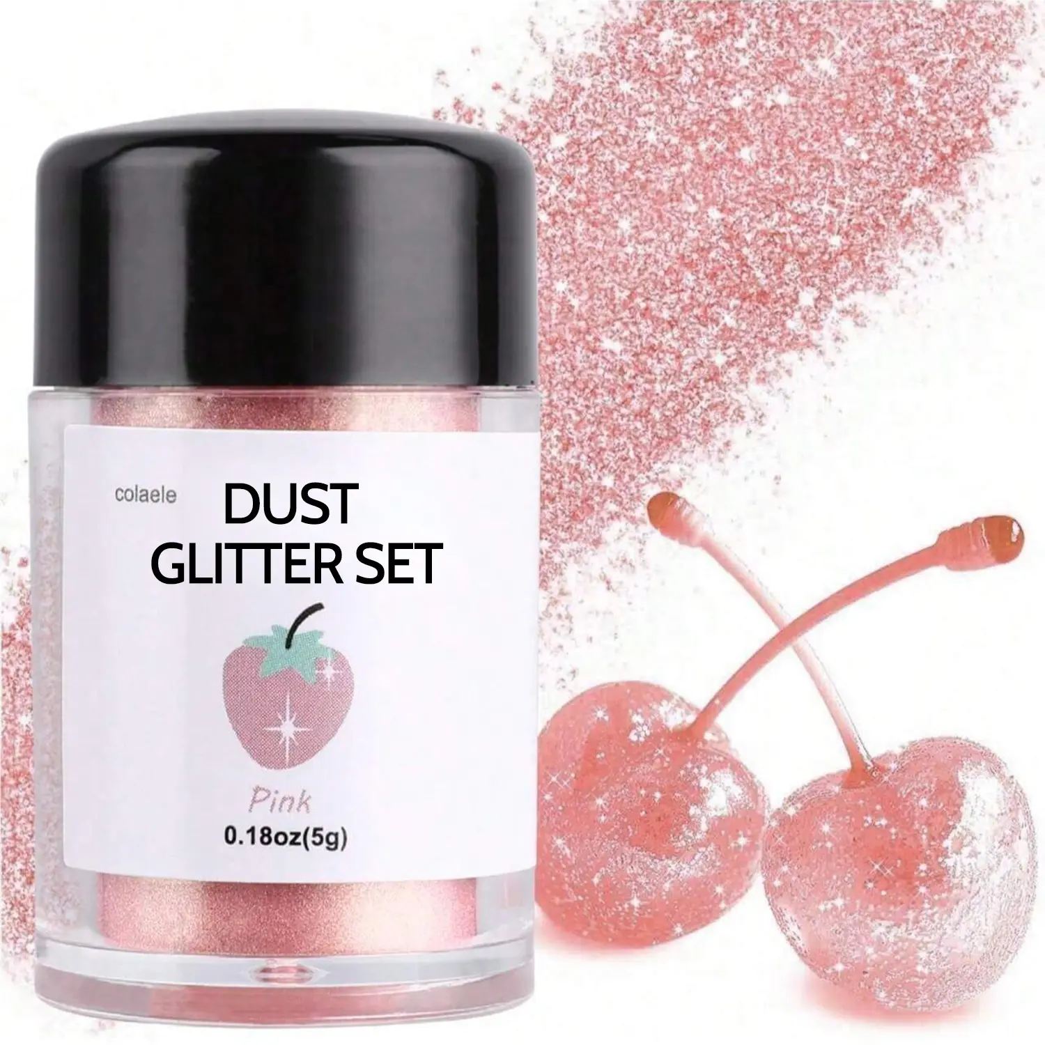 Gloss Powder for Baking, Cakes & Cocktails, Metallic Glitter Powder (5g), Perfect for Decorations
