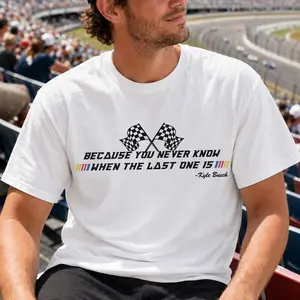 Comfort Colors Kyle Busch Tribute Shirt, NASCAR Legend Memorial Tee, RIP Rowdy Tee, Racing Shirt, Racing Fan T-Shirt, Legend T-Shirt