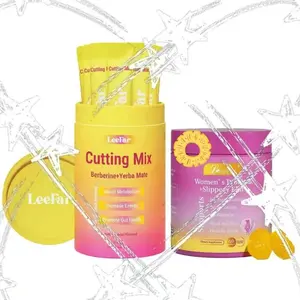 [Live Exclusive] LEEFAR Glow Up Duo - Women's She Juicy Probiotic + Slippery Elm & Cutti Wellness Supplement