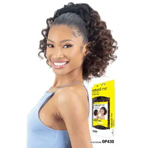 Shake-N-Go Natural Me Drawstring Ponytail - Natural Deep Curl