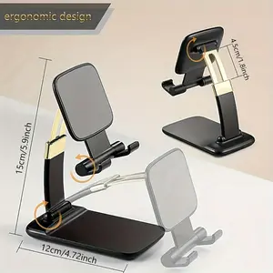 This phone stand  is a game-changer for daily use—ideal for desks, beds, or vanity tables!