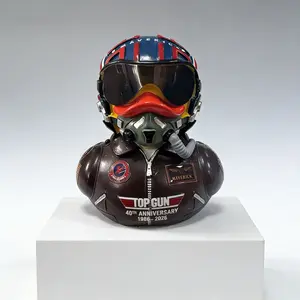 New Top Gun 40th Anniversary Duck Ornament, Celebrate 40 Years of Iconic Movie, Perfect Gift for Fans, Collectible Item