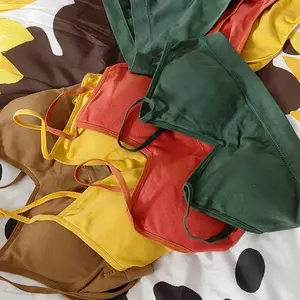 Women's Solid Color Backless Bra & Panty Set, Soft Comfy Breathable Seamless Lingerie Set for Daily Wear, Underwear Set for Women, Underwear for Women