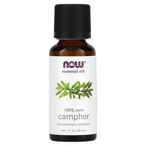 NOW Foods Essential Oils, Camphor, 1 fl oz (30 ml)