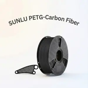 PETG-CF(PETG Carbon Fiber) SUNLU 3D Printer Filament 1KG PETG-CF(PETG Carbon Fiber) SUNLU 3D Printer Filament 1KG