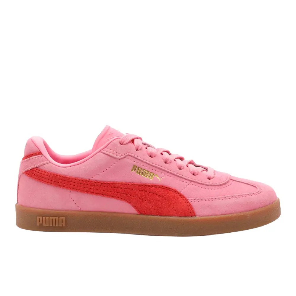 PUMA Womens Club Ii Era Suede Lace Up Sneakers Shoes Casual - Pink
