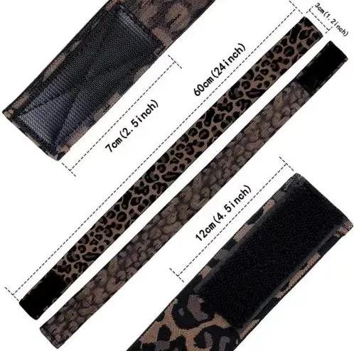 Idoli 1Pc Elastic Bands for Wig, Leopard Lace Melting Band, Edge Wrap to Lay Edges