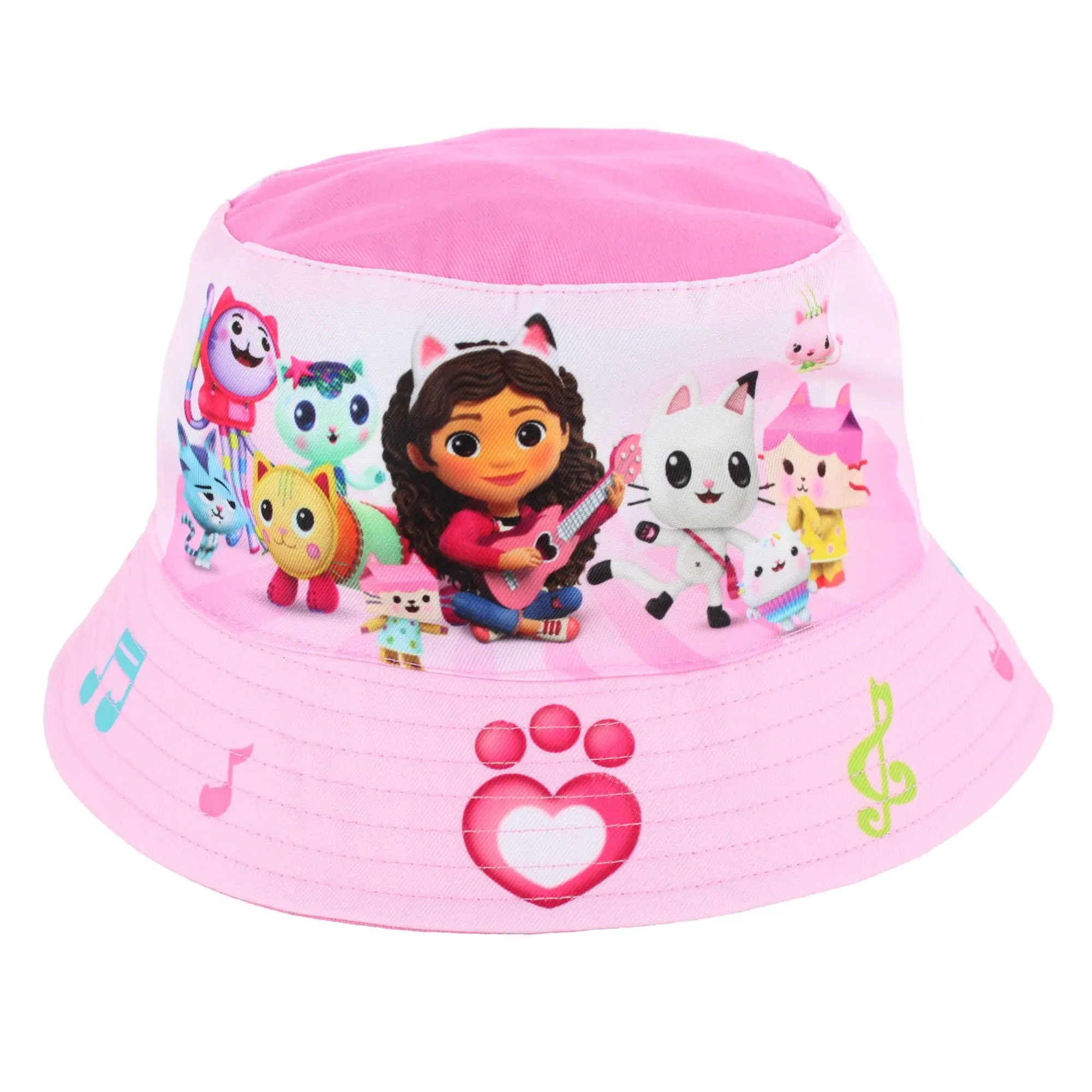 Textiel Trade Girls Gabby's Dollhouse Bucket Hat, Bucket Hats, Novelty, Toddler Size