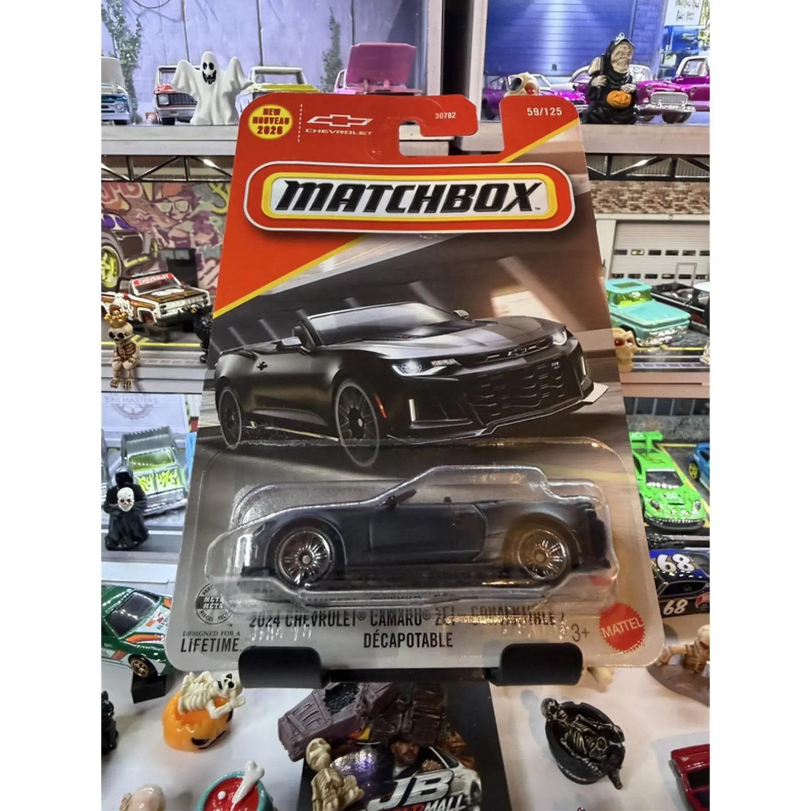 Matchbox 2024 Chevrolet Camaro ZL1 Decapotable 59/125 New Releases 2024 Lifet ime Collectible Car Model