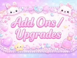 On Live Only- Add Charm or Extender to Pen or Keychain