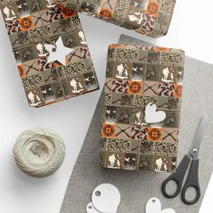 Mallard Duck Wrapping Paper - Vintage Highland Cow  Elegant Gift Wrap, Animal Gift Wrap for Christmas, Birthday, Holidays, Decorative Holiday Paper,  Hunting Animal Funny Christmas Wrapping Paper, Funny Gift Wrap