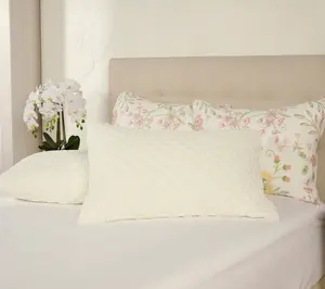 Home Reflections Set of 2 Hybrid Foam & Down Alt Pillows-S/Q