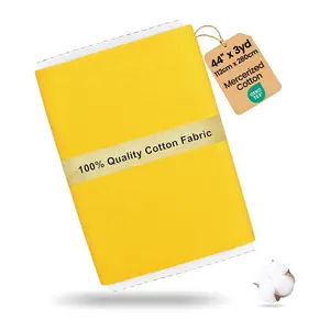 Craftido-19 Options-100% Cotton Fabric by The Yard in Solid Color 44”Wide by 3yd (9 ft) -Medium Weight 5.2 oz-Soft Cotton for Quilting, Sewing, Crafts, Binding, Backing and Lining, mothersdaygift