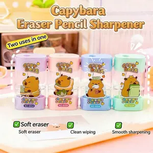 Water Buffalo Pencil Sharpener Roller, Hand-Crank Automatic Pencil Sharper, Children Learning Supplies, School Stationery