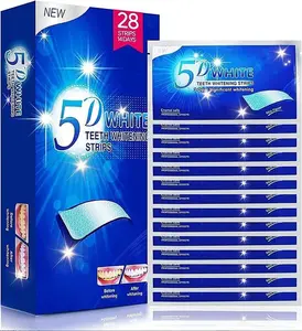 Teeth Whitening Strips, 28 Pcs (14 Treatments) Whitening Strips for Teeth Sensitive, Effective and Safe Whiting Stripes Reduced Sensitivity White-Strips, Helps Remove Smoking/Coffee/Soda/Wine Stain