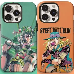 "JOJO" Anime-Themed Phone Case — Compatible with iPhone 17 / 16 / 15 / 14 / 13