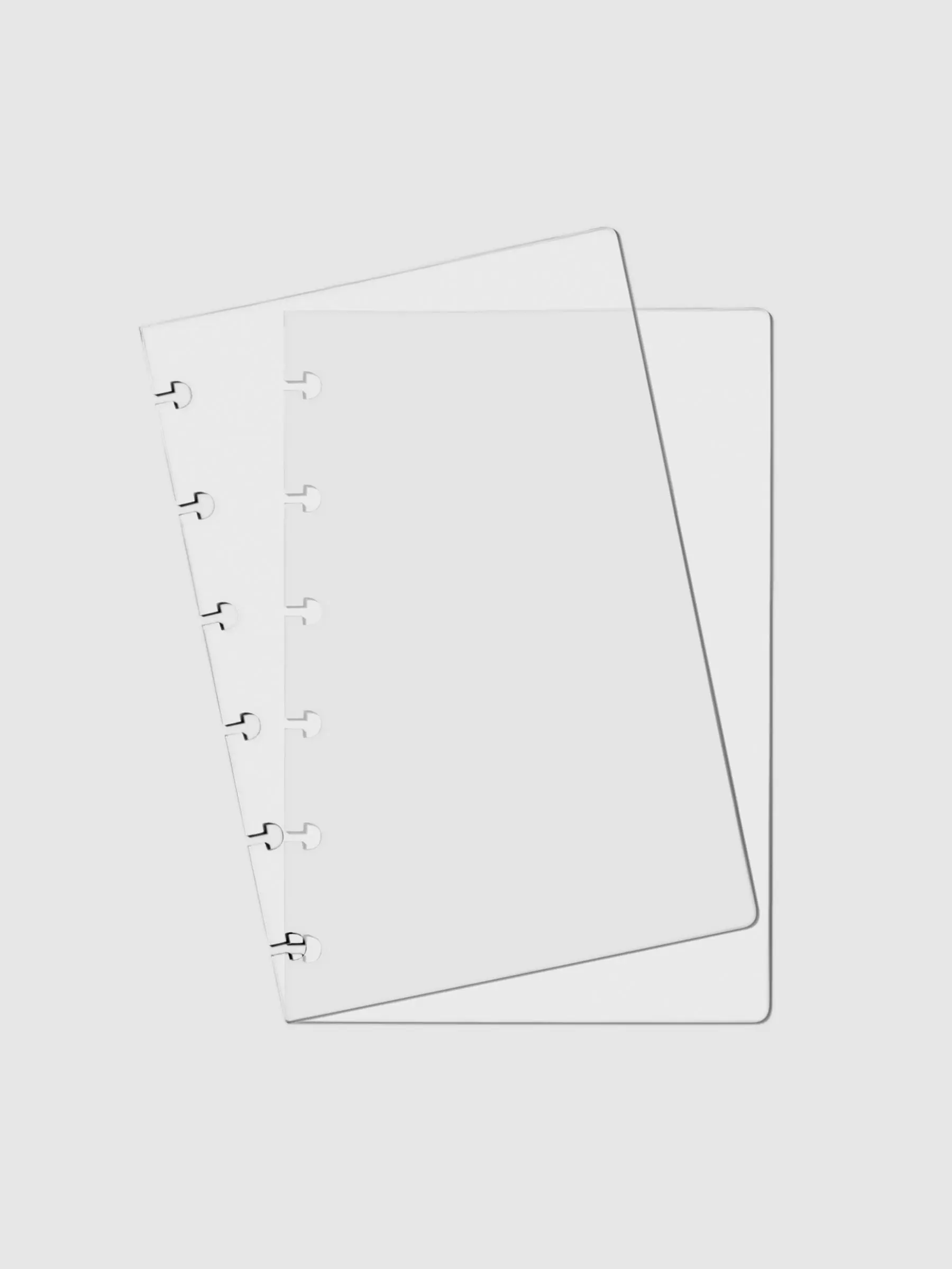 Crystal Clear Discbound Notebook Cover | CP Petite