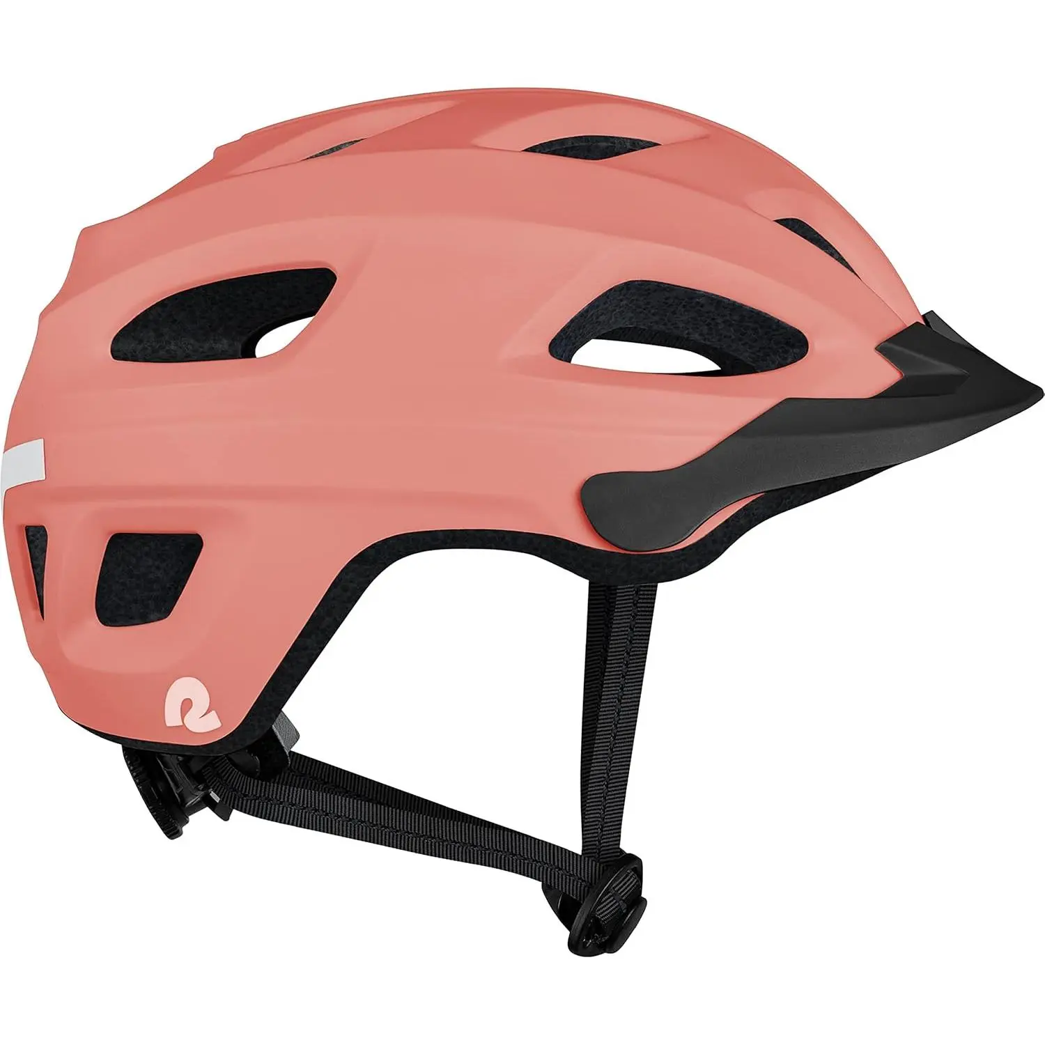 Retrospec Lennon Adult Unisex Safety Riding Helmet - Road Cycling Gear, Aerodynamic Vented Shell, Adjustable Dial, Removable Self-Adjusting Visor, Built-In LED Bicycle Lights for Commuting, Dawn Rides