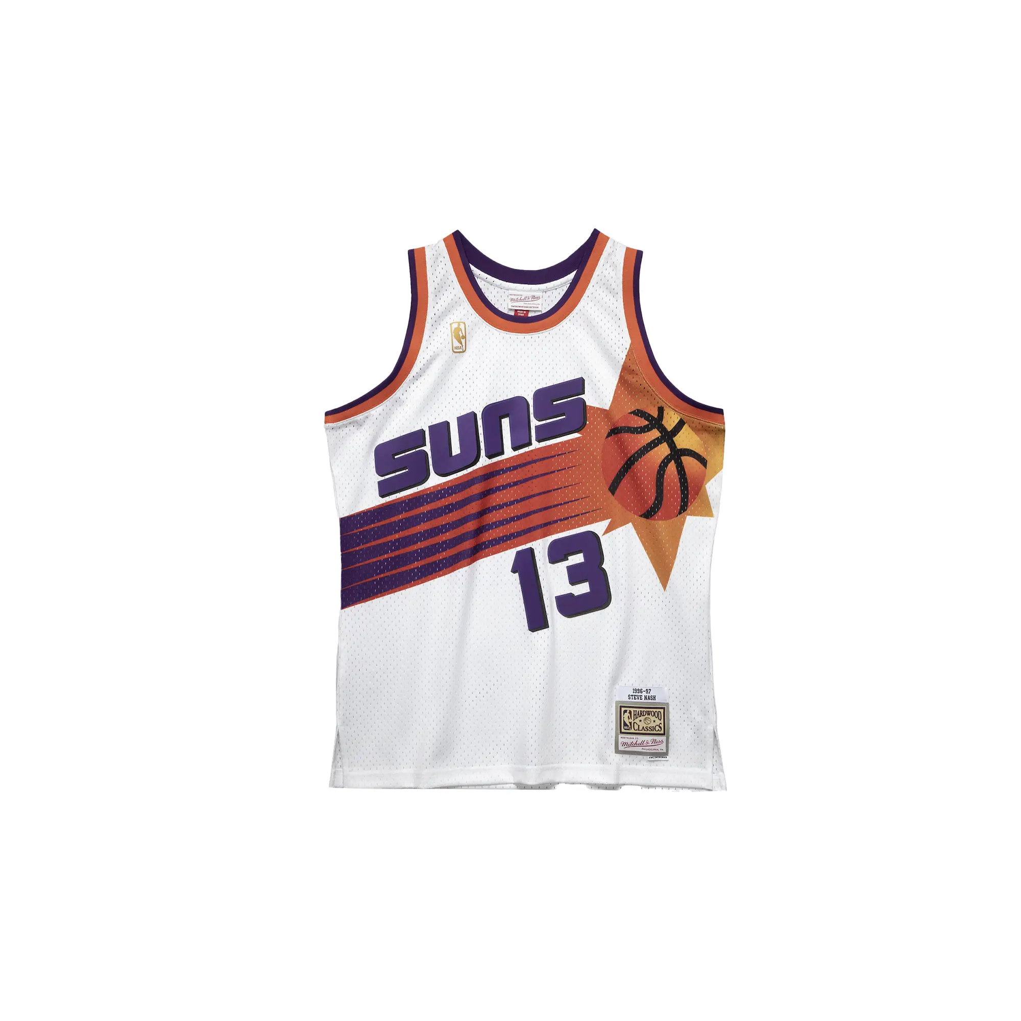 NBA SWINGMAN JERSEY - SUNS 1996 STEVE NASH "SUNS 1996 STEVE NASH" SMJYGS20058 PSUWHIT96SNA