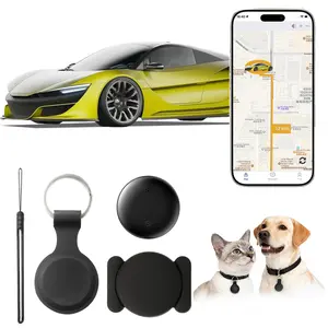Multifunctional Tracker Tag - Car | Pet | Trunk | Luggage Smart Finder,  Works with Apple Find My ( iOS Only ) Waterproof Bluetooth Tracker Device Locator, Birthday Gift for Men