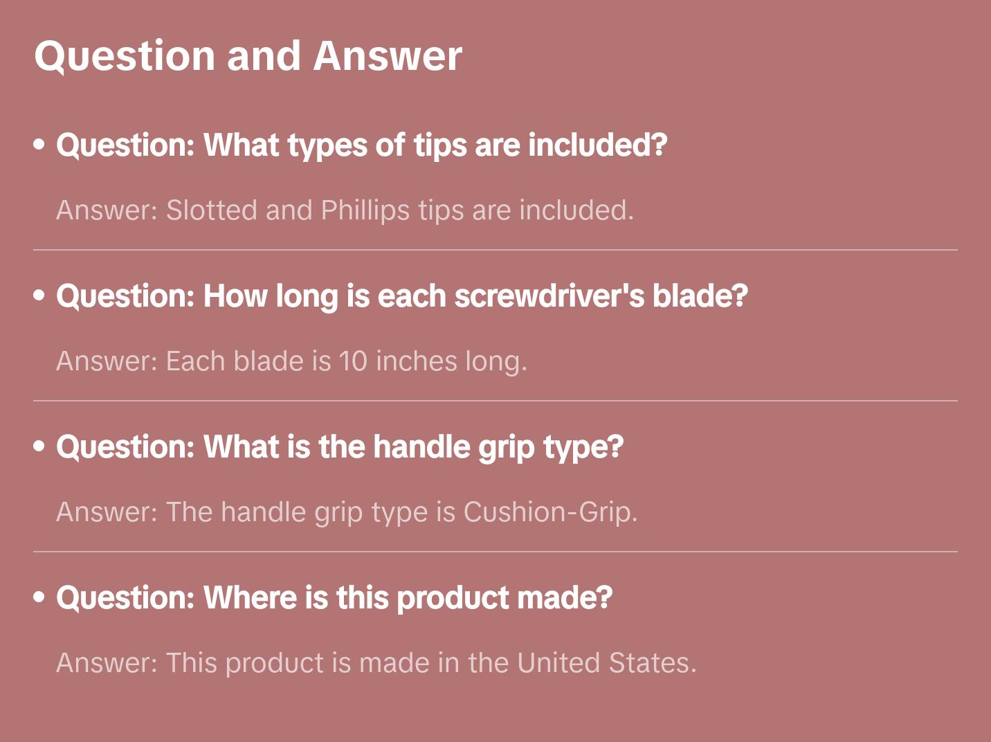 Klein Tools 85072 10" Long Blade Screwdriver Set, 2 Piece