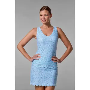 Women's Sea Fan Skort with Scallop Detail | Malibu Blue Shell We