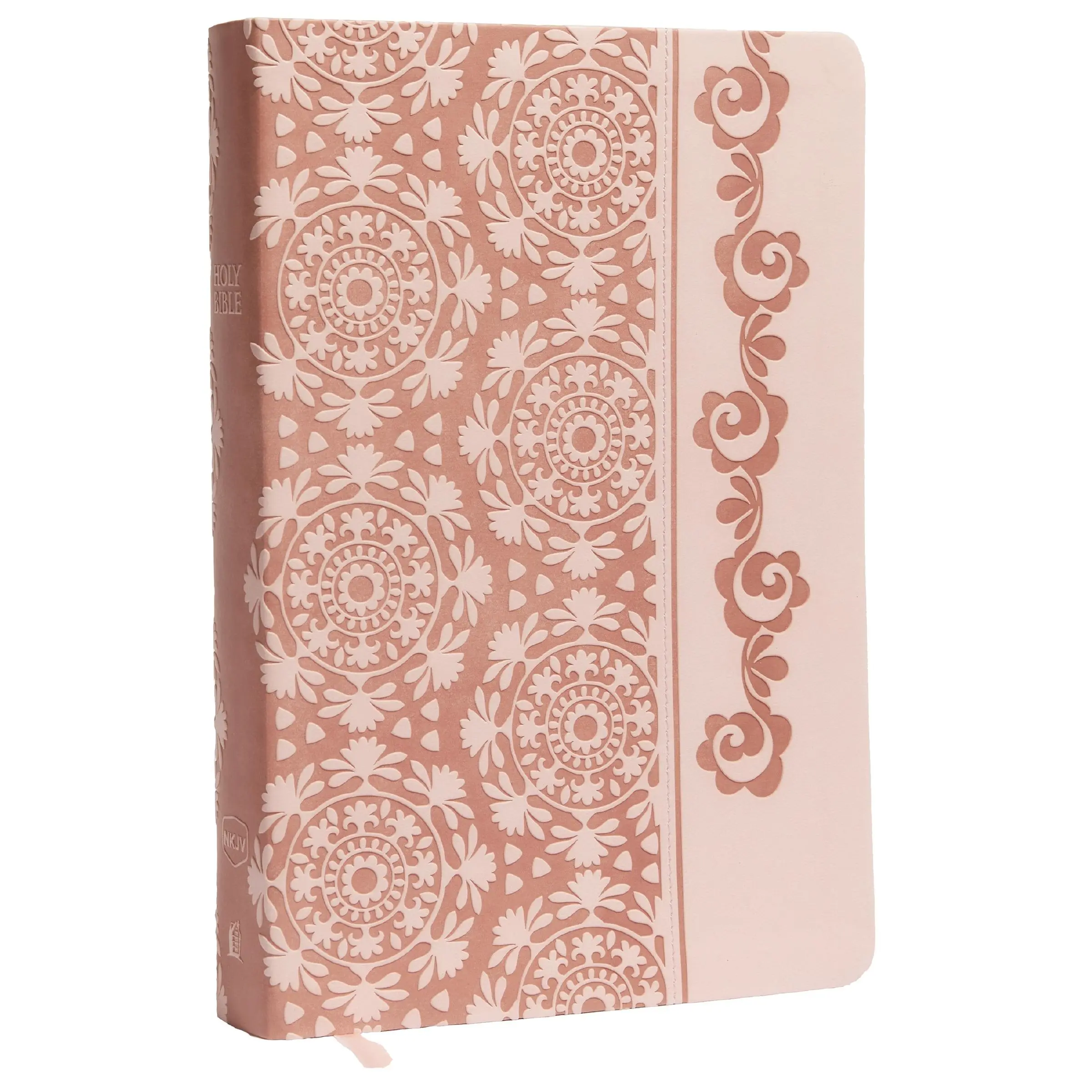NKJV, Devotional Bible For Women, Leathersoft, Pink: Pink Edition by Thomas Nelson [Leathersoft Book]