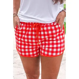 Red orange shorts