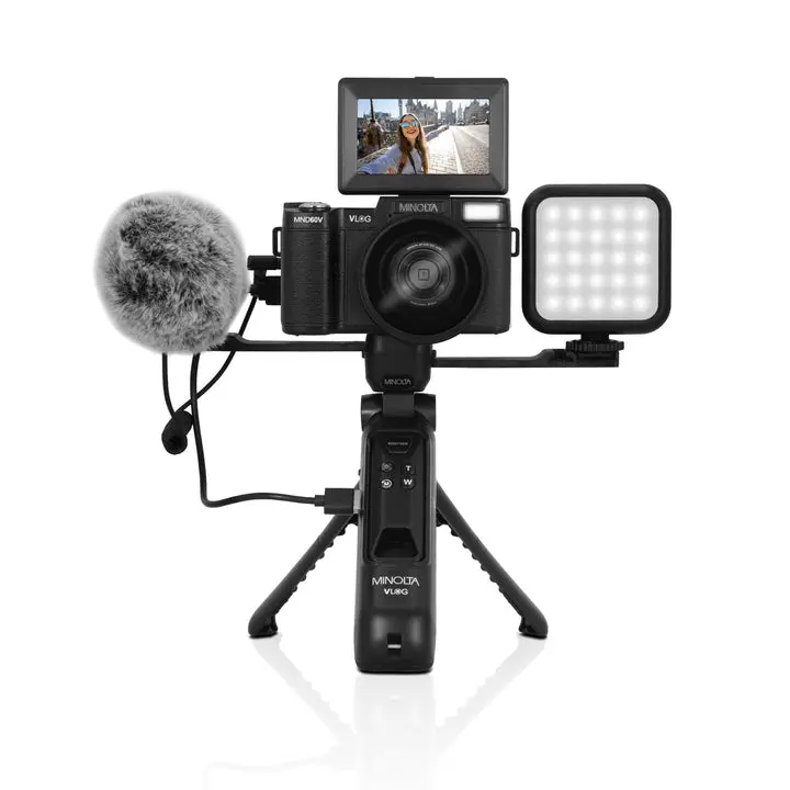 Minolta MND60V 64 MP / 4K UHD Vlogging & Content Creators Kit Minolta MND60V 64 MP / 4K UHD Vlogging & Content Creators Kit