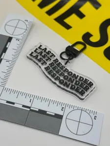 Last Responder Keychain: CSI Themed Forensic Keyring