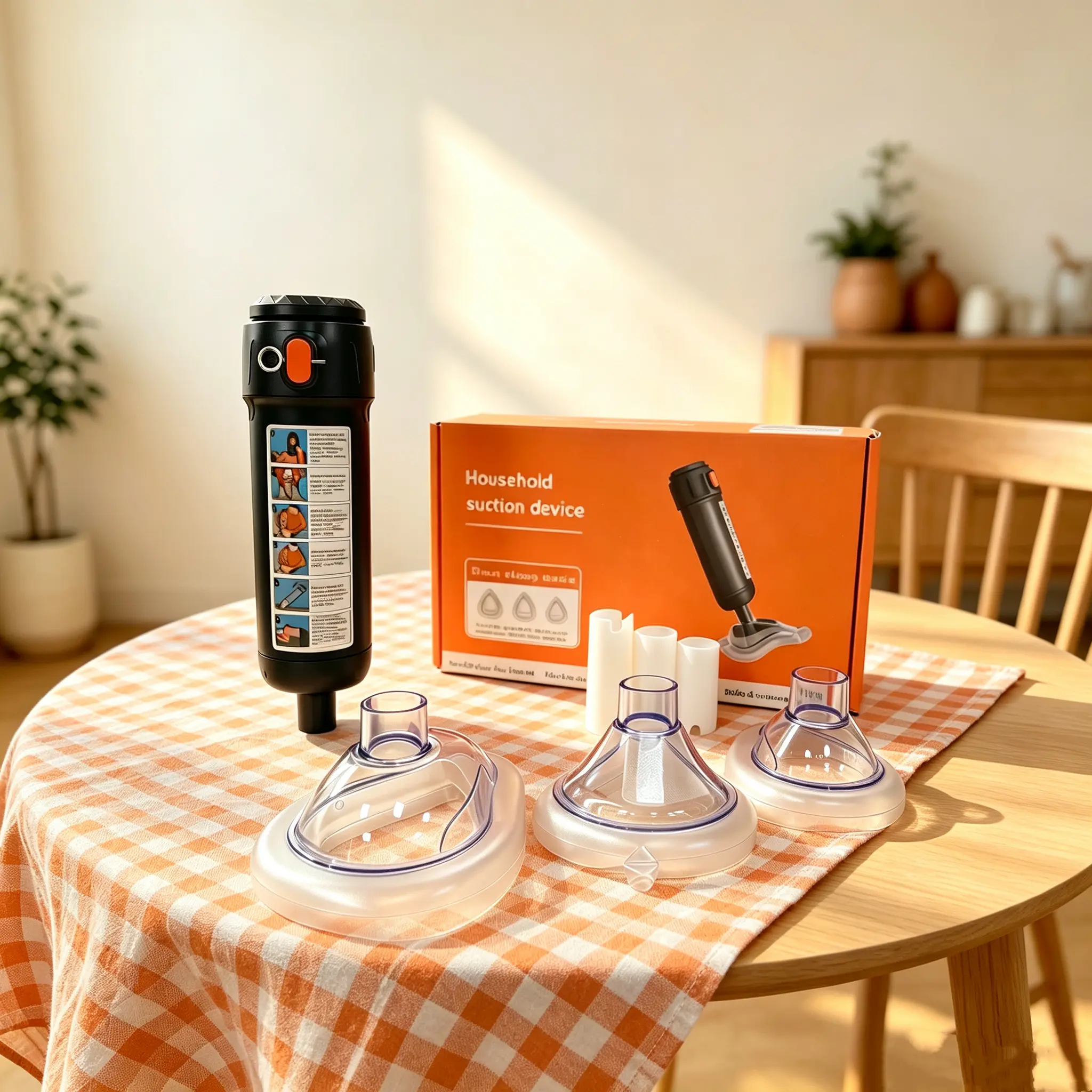 Compact Family Emergency Rescue Kit with Portable Suction Pump, Emergency Aid & Outdoor Safety Tool for Camping, Hiking & Indoor Use