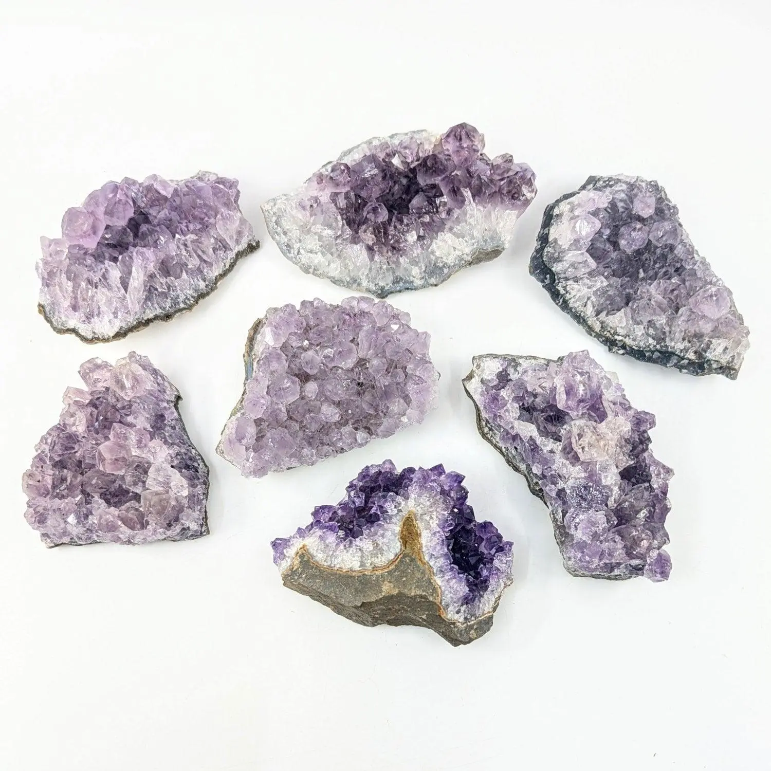 Amethyst Geode Druzy Cluster from Brazil