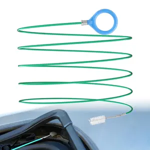 Auto Sunroof Drain Cleaning Tool, 197 Inch Flexible Tube Cleaning Brush, Flexible Drain Brush Extra Long Pipe Cleaners for Car, Car Sunroof Drain Hole Cleaner for Drains, Sewers, Windshields