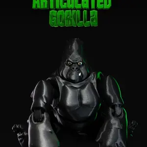 Articulated Gorilla - Classic & Novelty Toy Figure