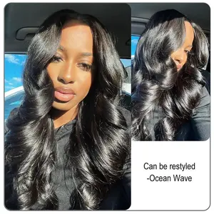 Budget Friendly 10A Grade Brazilian Virgin 100% Human Hair Straight Body Wave Deep Wavy Kinky Curly Quick Weave Sew in/Glue in Viral Hair Bundles