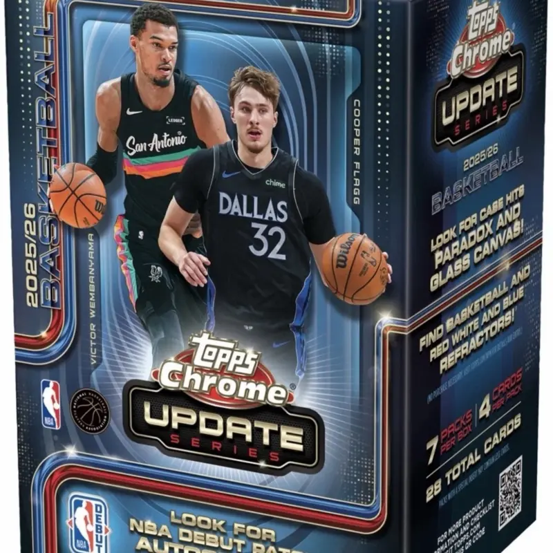 2025-26 Topps Chrome Update Series Basketball
