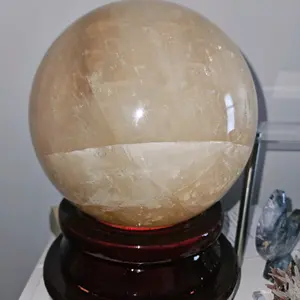 Honey Calcite Statement Piece with Enormous Flash - 15lbs