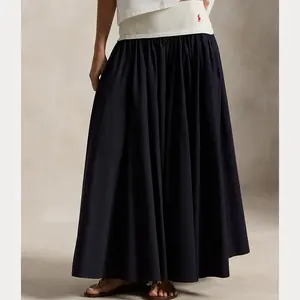 Polo Ralph Lauren - Contrast-Waistband A-Line Skirt