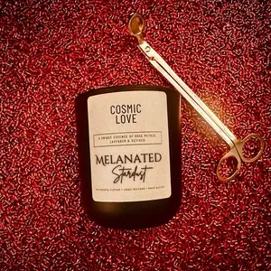 Melanated Stardust Home Fragrance + Self-Care Cosmic Love Eco-Friendly Scented Candle
