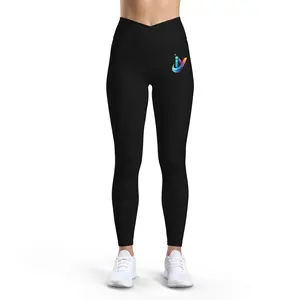 Women’s Luxe Leggings — Illuminate Yourself Logo Graphic Activewear