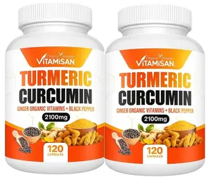 Turmeric 95% Curcumin Extract with Black Pepper – 240 Capsules