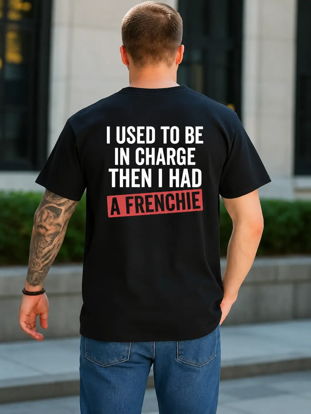 Frenchie T-Shirt, Gift for dog lover,  Both for Female and Male, French Bulldog T-Shirt, Funny T-Shirt, Gift T-Shirt for Dog Lover, gift,