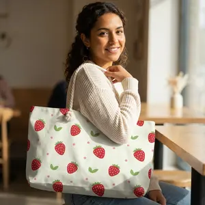 Strawberry Weekender Bag