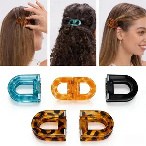 New Smart Magnetic Hair Clips - Strong Hold No-Slip Instant Clip Fashion Easy-Clip Hair Accessories for Women with Fine Thick or Curly Hair Set
