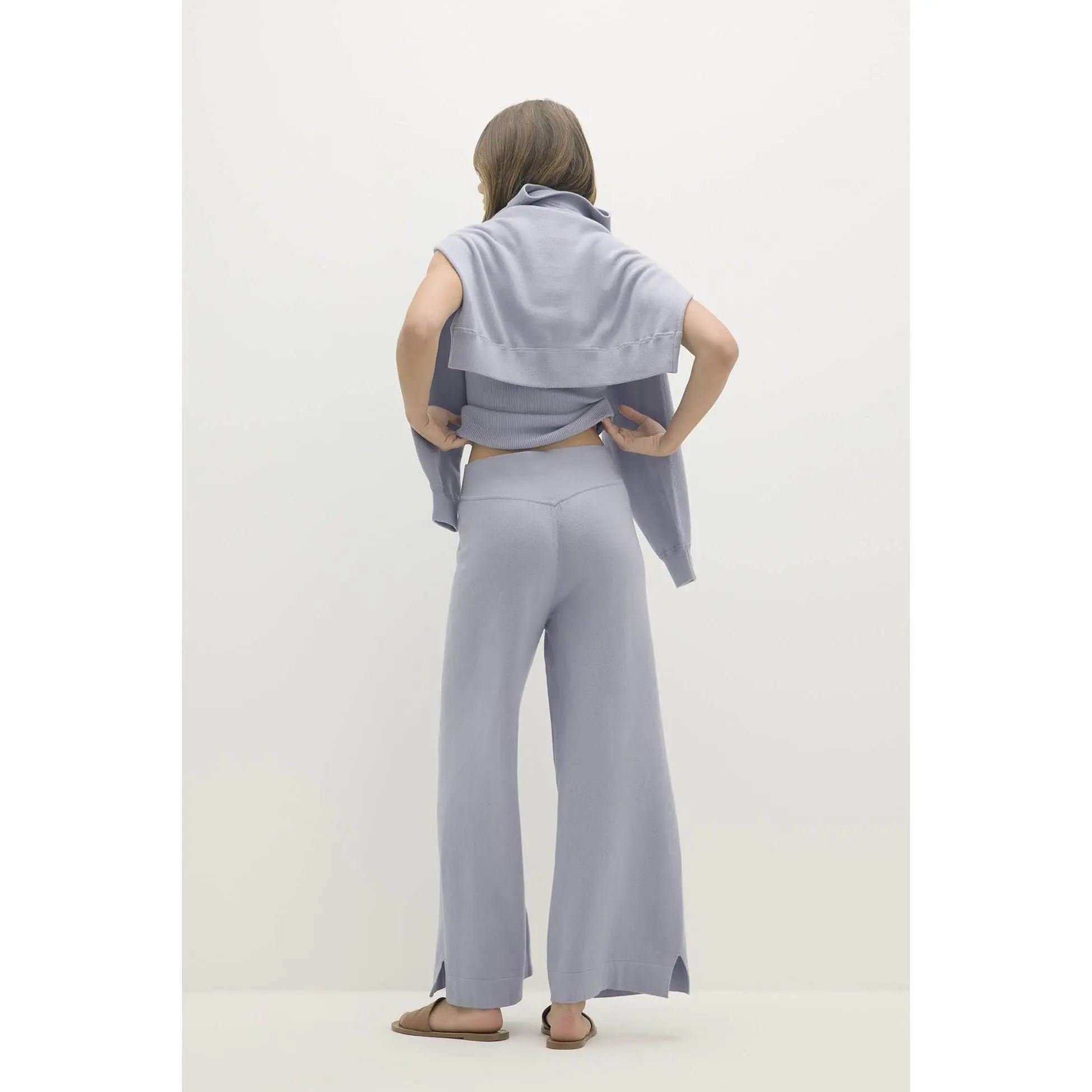 ARIAH COTTON CASHMERE PANT