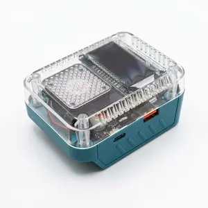 Bidirectional Charging 140w Pd3.1 Type-C Adapter for Makita Battery Charger, Fast Charging, Portable Digital Display, 28v