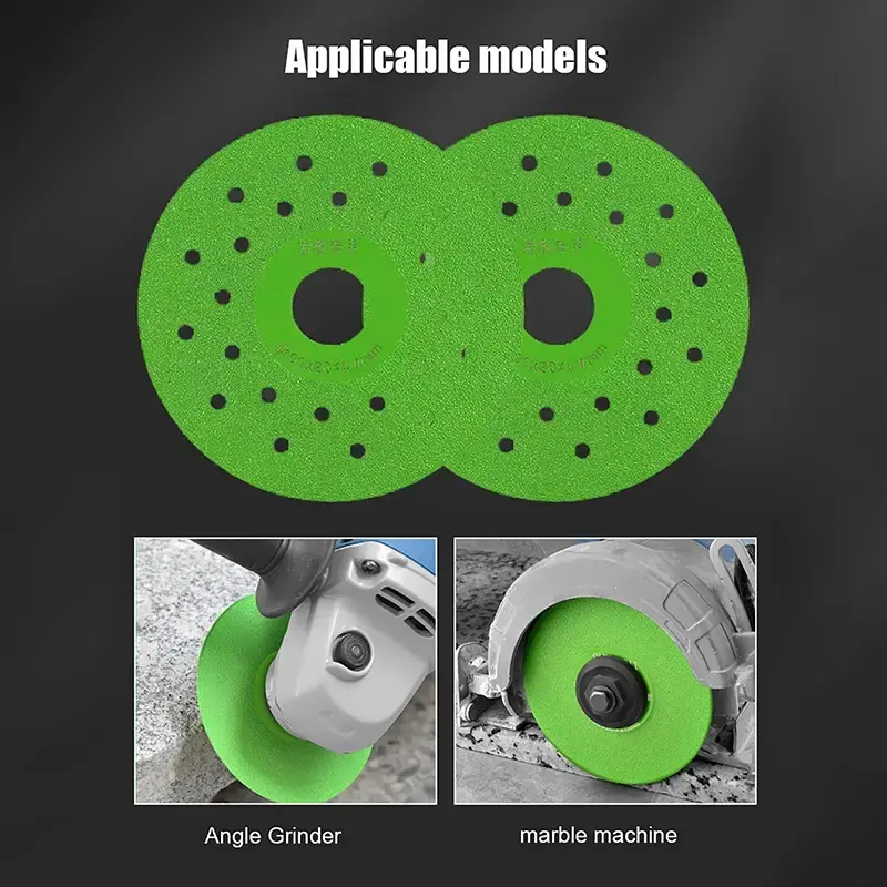 Specialized Diamond Cutting Blade for Ceramics and Marble, Precision Diamond Blade, Versatile Angle Grinding Disc for Tiles, Ideal for Polishing and Shaping, Replacement Blades