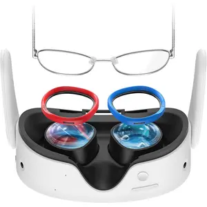 Glasses Spacer Compatible with Oculus  3S/ 2/Rift S Accessories, Soft  Anti-Scratch Ring, Protect VR Lens and Prescription Glasses from scratchings(Not Compatible with  3)