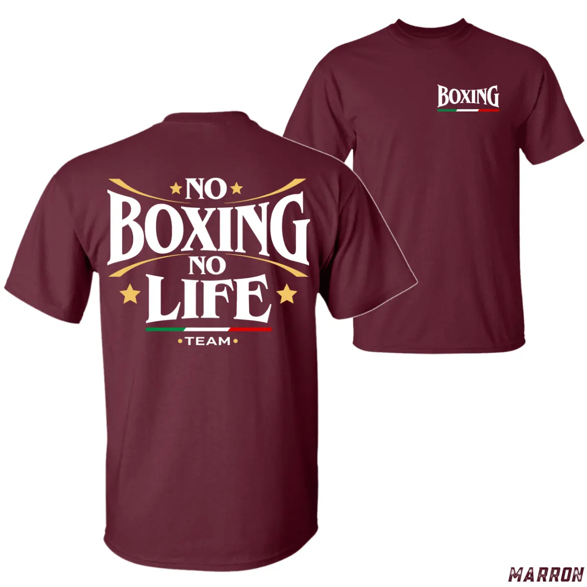No Boxing No Life Boxing Team Shirt for Men, Boxing Gym T-Shirt