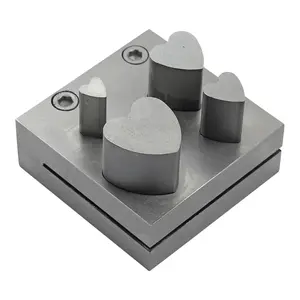 Heart disc cutter set of 4